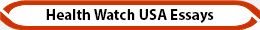 Health Watch USA Blog