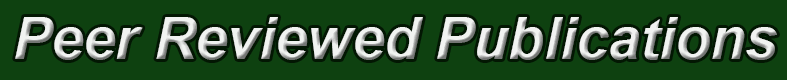 Peer-Reviewed Publications